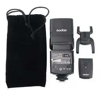 Inlighttech Godox Thinklite Camera Flash TT520II With Build-in 433MHz Wireless Signal for Pentax Fuji DSLR Cameras