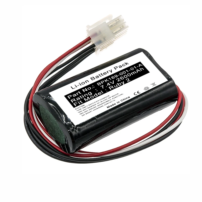 Li-ion 7.4V 2600mAh Lithium ion BPK169-001-01-A BPK182-001 battery for Verifone 