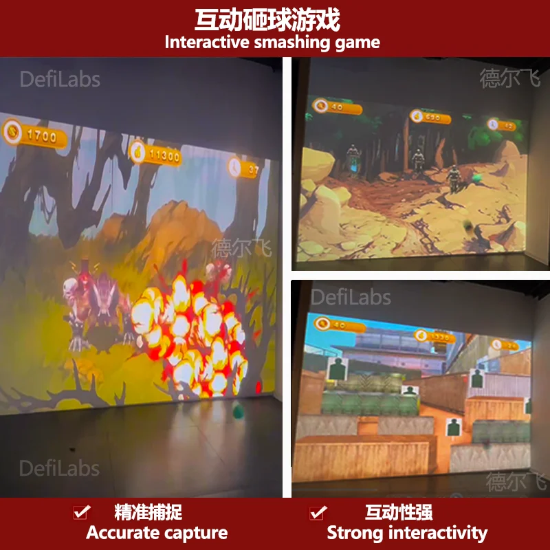 Wall projector interactive wall projection interactive wall interactive projector new 20 games for kids, children, school