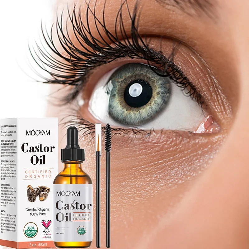 Aceite De Ricino 100% Natural Prensado En Frío,Aceite De Ricino Orgánico Para Hidratar La Piel Seca,Cabello Y Crecimiento De Pestañas,Aceite Esencial De Ricino - Buy Product on Alibaba.com