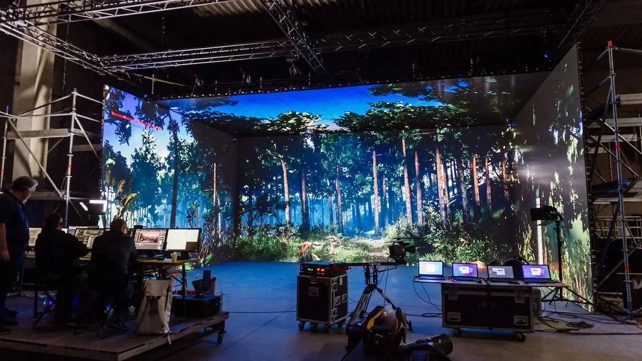 XR Studio 3D Immersive Led Display Movie Virtual Production Led Wall