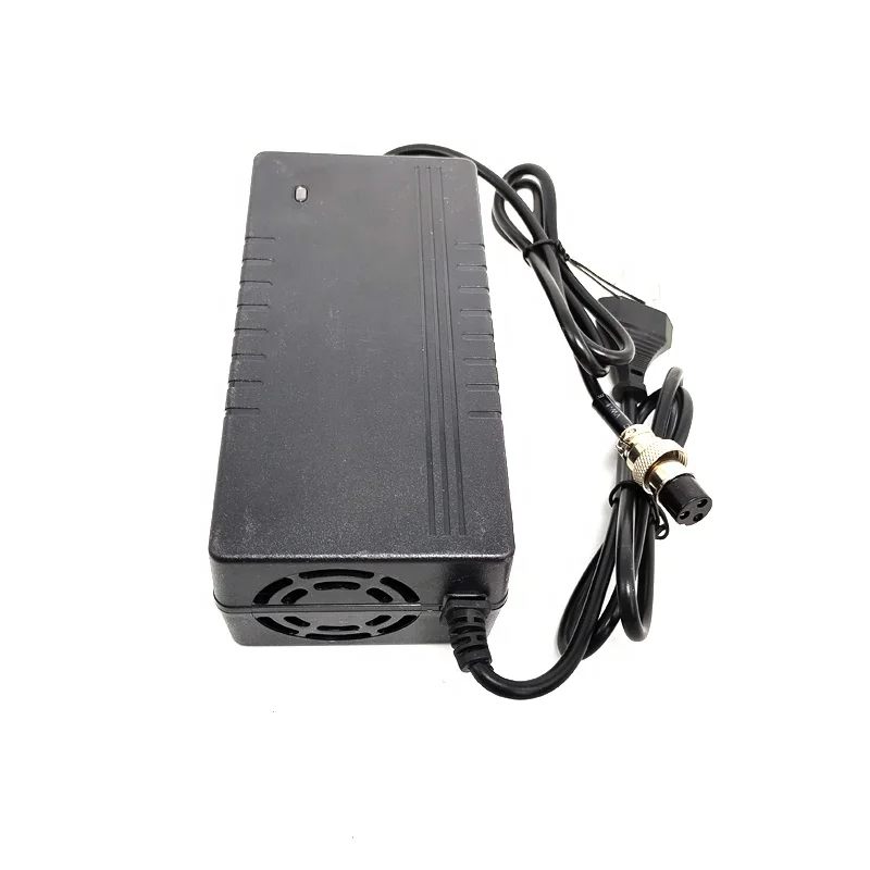 ユニバーサルGX16 3ピン 84V 1.5A AC/DCリチウムイオンバッテリー充電