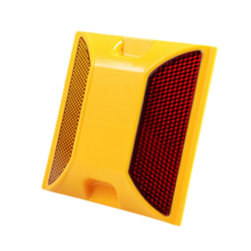 Highway Safety Abs Traffic Reflective Road Stud Metal Plastic for Road Plastic Reflectors Reflective Aluminum Road Stud