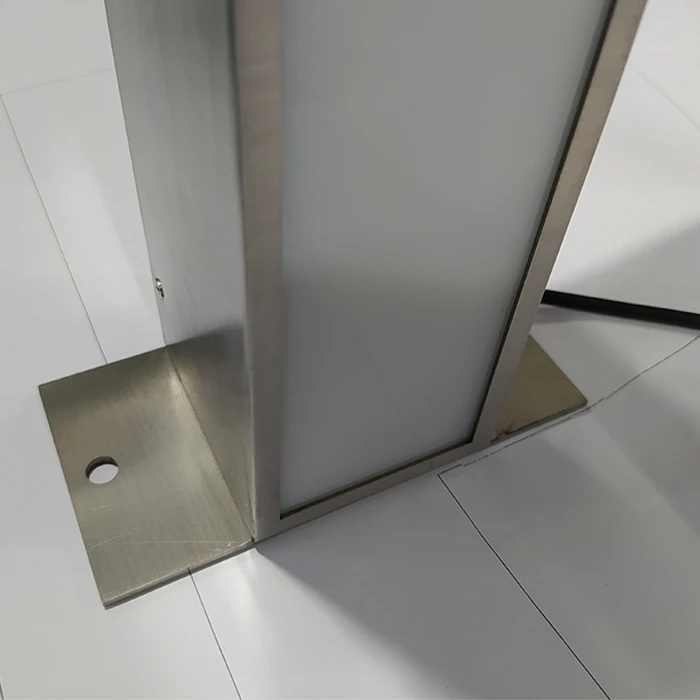 Наружный светодиодный электронный знак из нержавеющей стали 3D