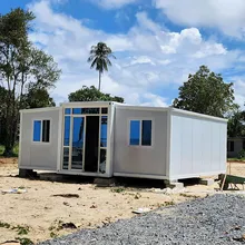 Luxury Custom Modular Homes Extendable Prefabricated House 3 Bedrooms and Living Room Buy Shipping Container House Customized