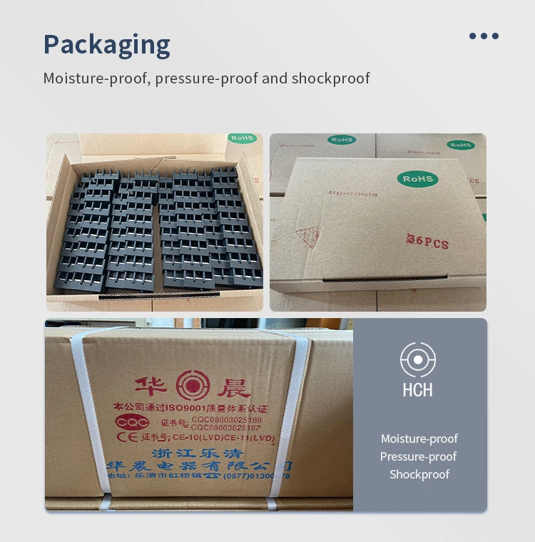 PT-2.5 PA66 800V 24A Feed Through Din Rail Plastic Brass Push in ...