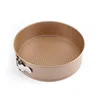 9-inch round gold