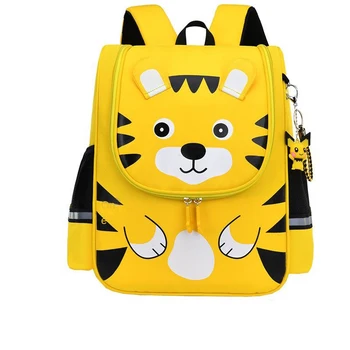 2024 Hot Korean Children's High quality waterproof backpack with cartoon pattern Student's Comfortable shoulder strap School Bag