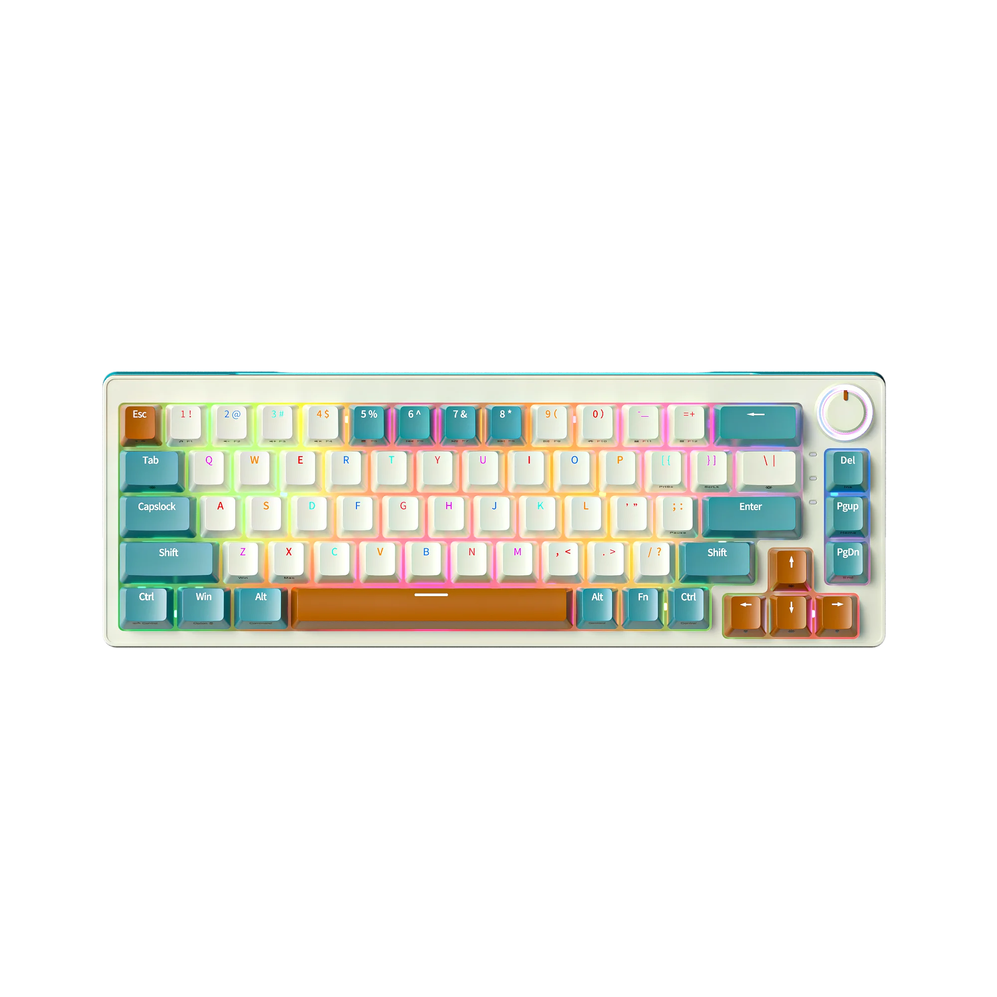 Zo&friends 6点セット ZIFRIEND ZA68 PRO 60% Gaming Keyboard - Hot Swappable & Wireless