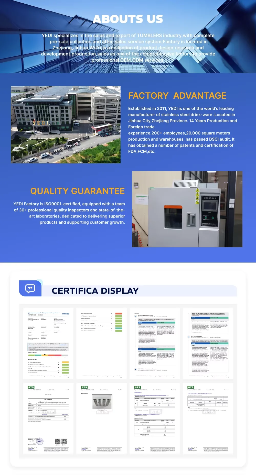 Factory Price Custom 40 oz Tumbler Insulated Reusable Stainless Steel Double Wall Travel Tumbler Bottle with Handle Straw Lid factory