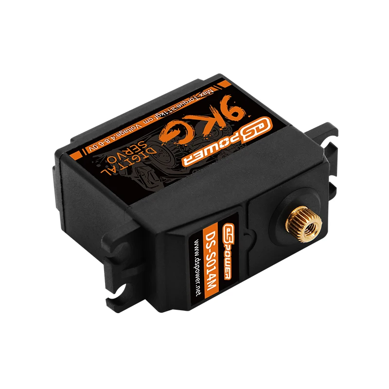 Waterproof Digital 9kg Metal Bearings Servo for HSP ZD Racing 9Kg Servo Motor for Rc Car Robot Arm Smart Lock Servo DS-S014M