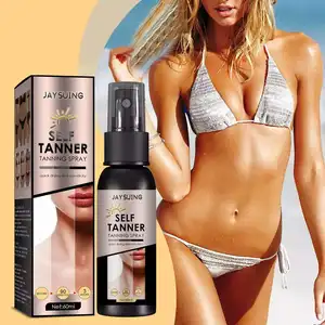 Jaysuing Self Tanning Body Cream Bronzer Mousse Face Makeup Solarium for Medium Skin Nourishing Care Block Bronze Sun Cream