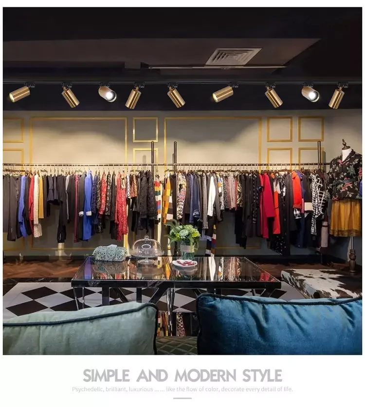 Регулируемый Трековый светильник 4 лампы из матовой латуни с утопленным креплением потолочный для кухни столовой прожектор