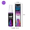 Spray de teinture capillaire jetable violet charme 30 ml