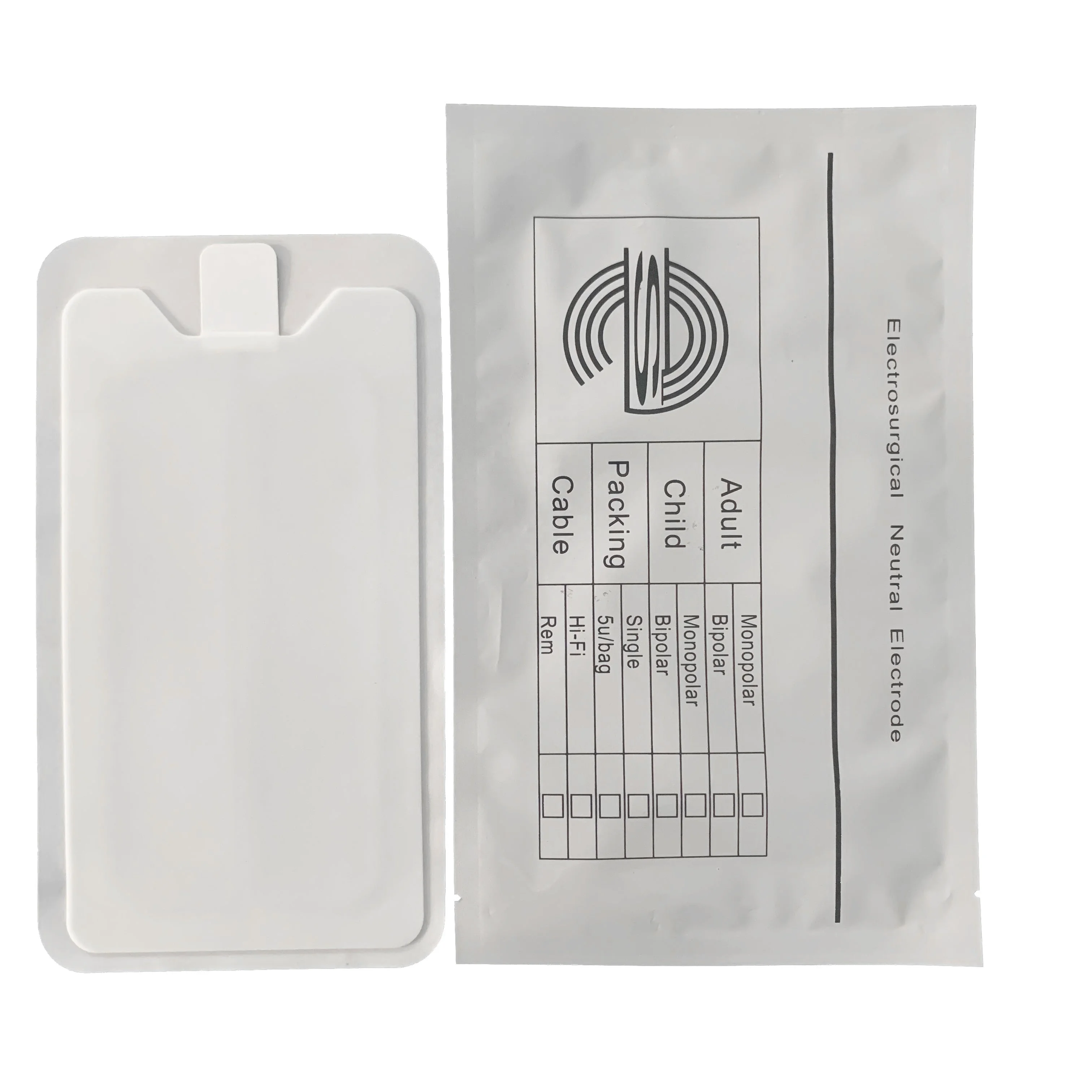Shop SABARU disposable neutral electrode pads for compatible RF and electrosurgical machines. RF grounding/return electrode for Thermagic FLX, BTL and aesthetic RF systems SABARU RF Grounding Negative Plate for Thermagic FLX, BTL & RF Beauty Machines