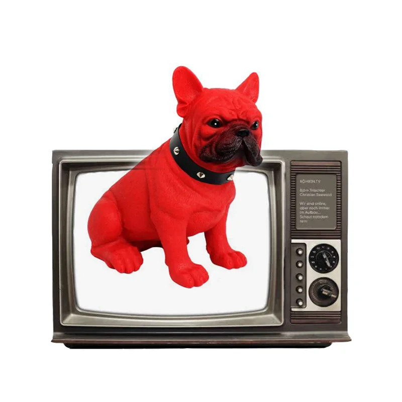 ビッグヘッドブルドッグスピーカーフレンチブルドッグワイヤレスタッチ