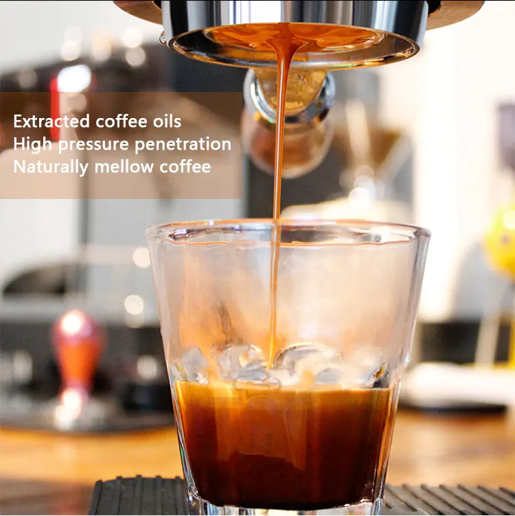 Hand Press Espresso Machine 25bar Mini Portable Coffee Machine Manual