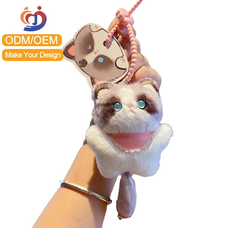 Chaveiros de Pelúcia Personalizados na Fábrica – Pingente Fofinho de Garota, Chaveiro Macio para Crianças, Brinde para Máquinas de Garra