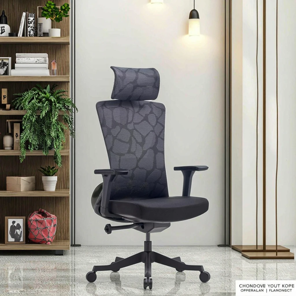 Chrome Embellished Luxury Chair Height Adjustable Lumbar 2D Headrest Lexus Grill Design Professional Design 3