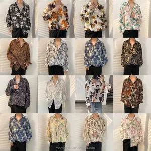 Men's Winter Collection Formal Cotton Shirt Custom Printed 'Aloha' Design Wholesale Apparel Stock