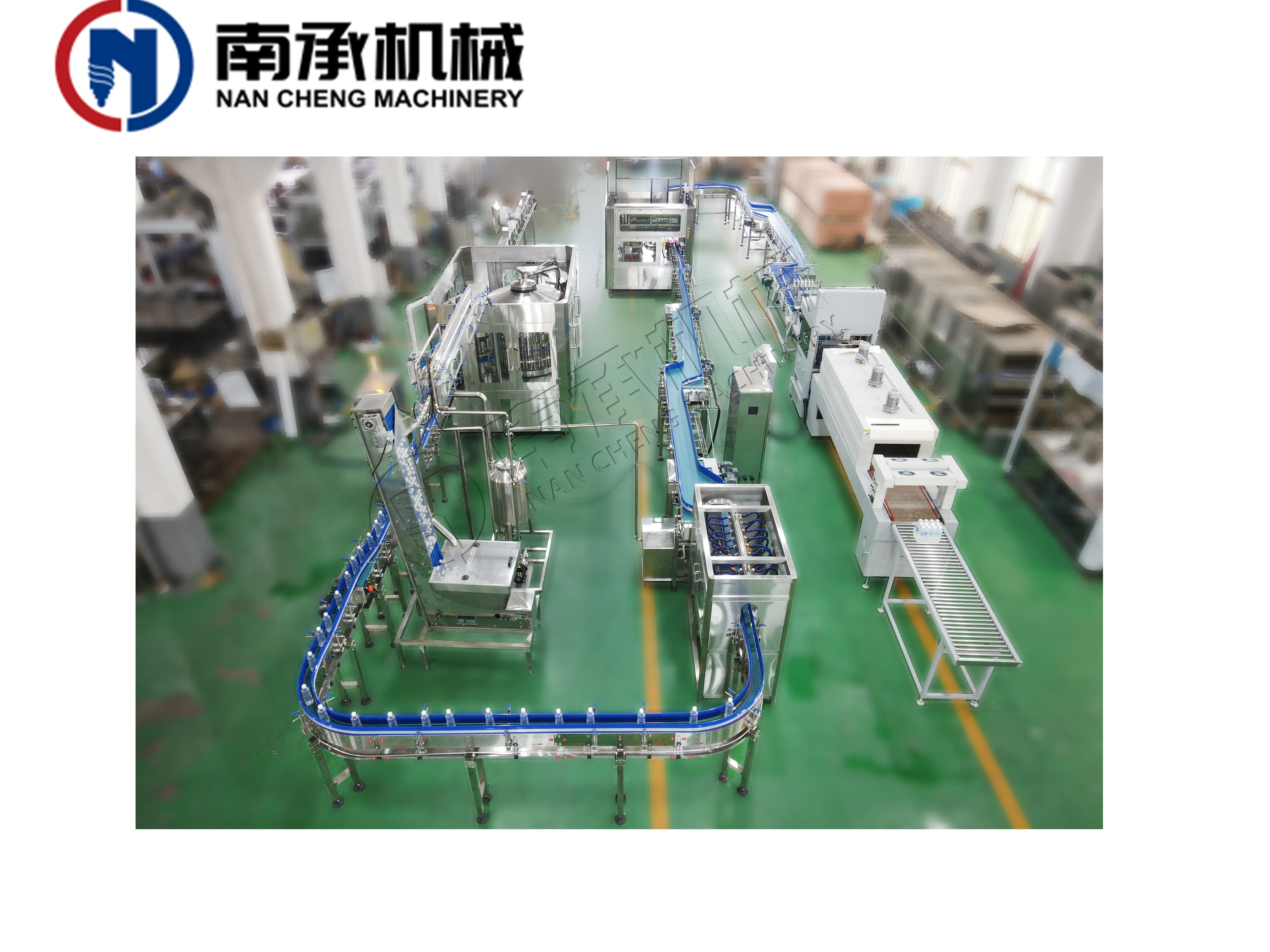 Plastic Bottle Table Water Filling Machine In Pakistan / Capping Heads