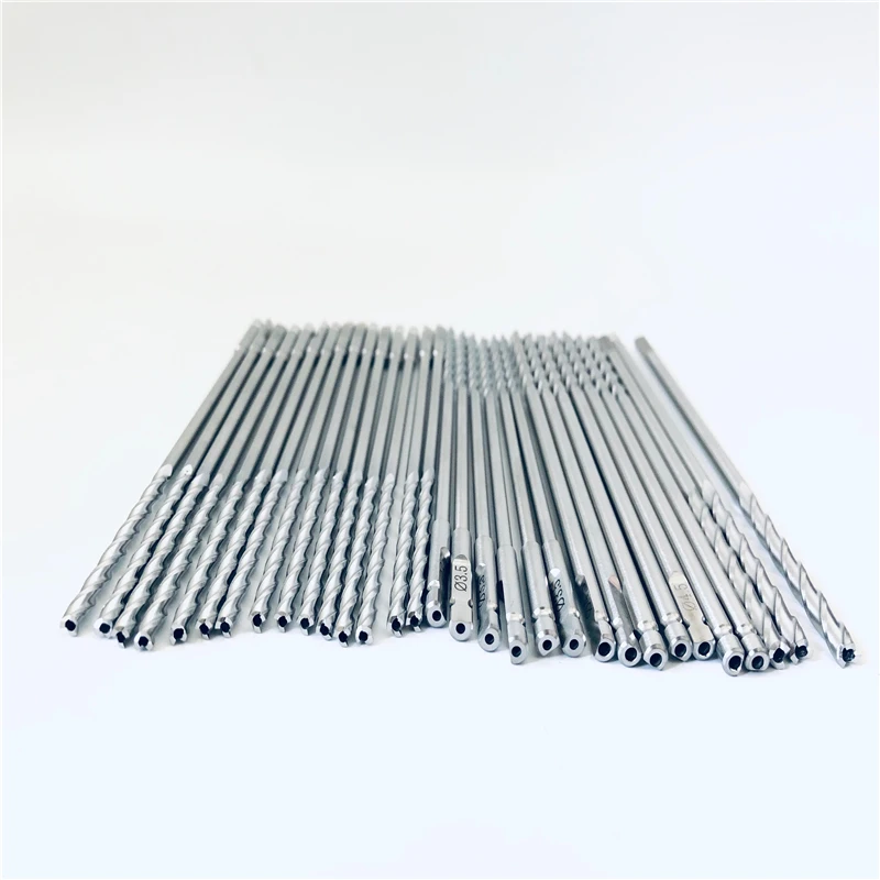 Orthopedic Surgical Stainless Steel Drill Bits Hot Sale Medical Cranial Product for Veterinary AO Quick Coupling