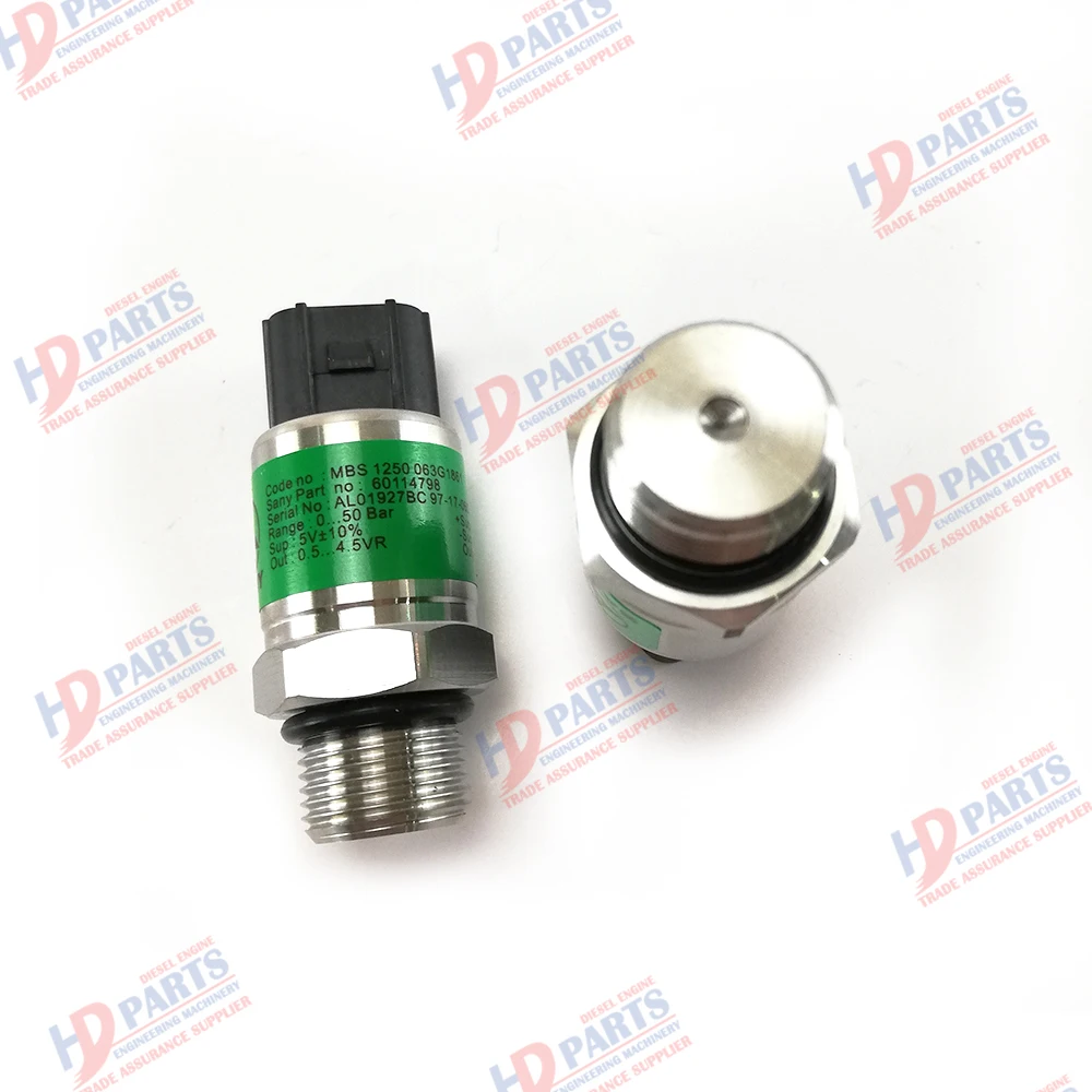 50bar Low Pressure Sensor 60114798 for SANY Excavators
