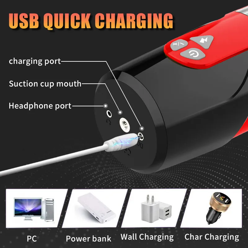 Automatic Male Masturbator Telescopic Rotation Vagina Adults Sex Toys for Men Piston Masturbator Cup Supplies