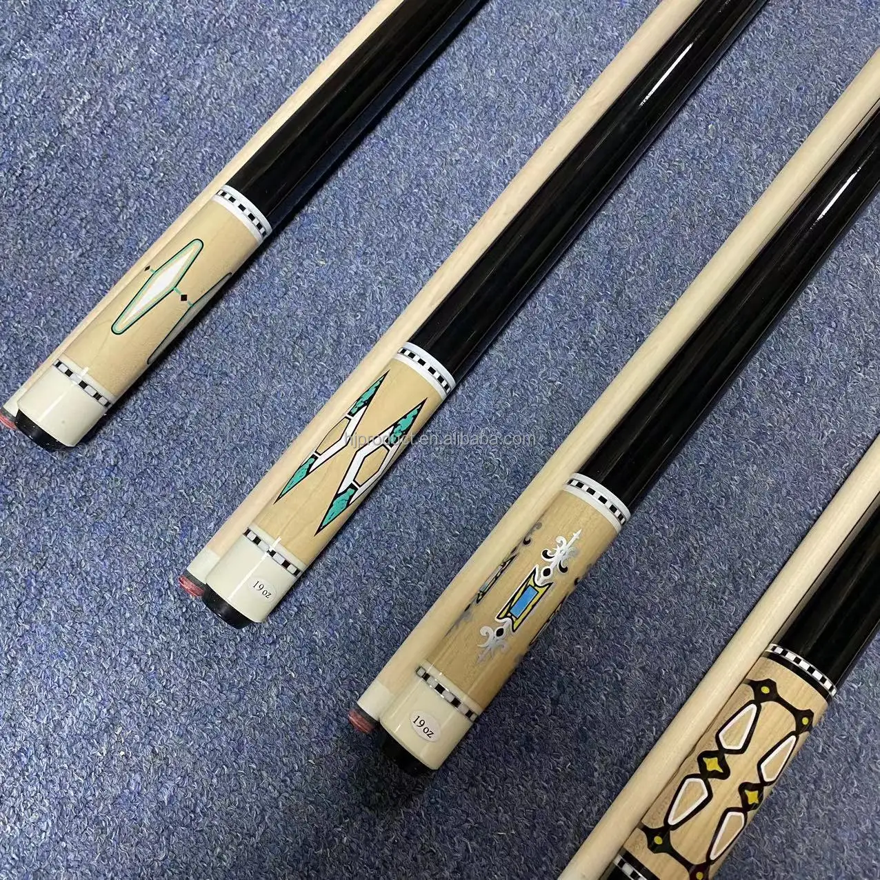 Top Quality 58 Inches Maple Pool Cue Stainless Uni Lock Fast Joint