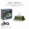 D82-1 Lámpara de camping con perilla redonda pequeña (verde)