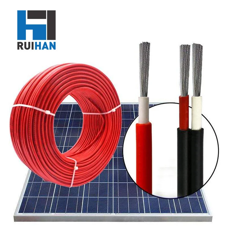 PV1-F 100m Solar 6mm Wire  Photovoltaic Solar Cable Dc Solar Cable Lead