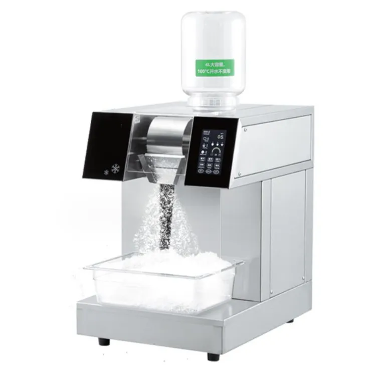 Snowflake Shaved Ice Machine Snow Shaving Ice Flake Making Bingsu Machine