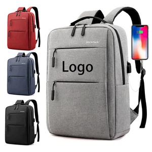 OMASKA Wholesale Multifunction USB Bags 17 Inch Nylon Anti Theft Sac a dos Smart Laptop Backpack Bag