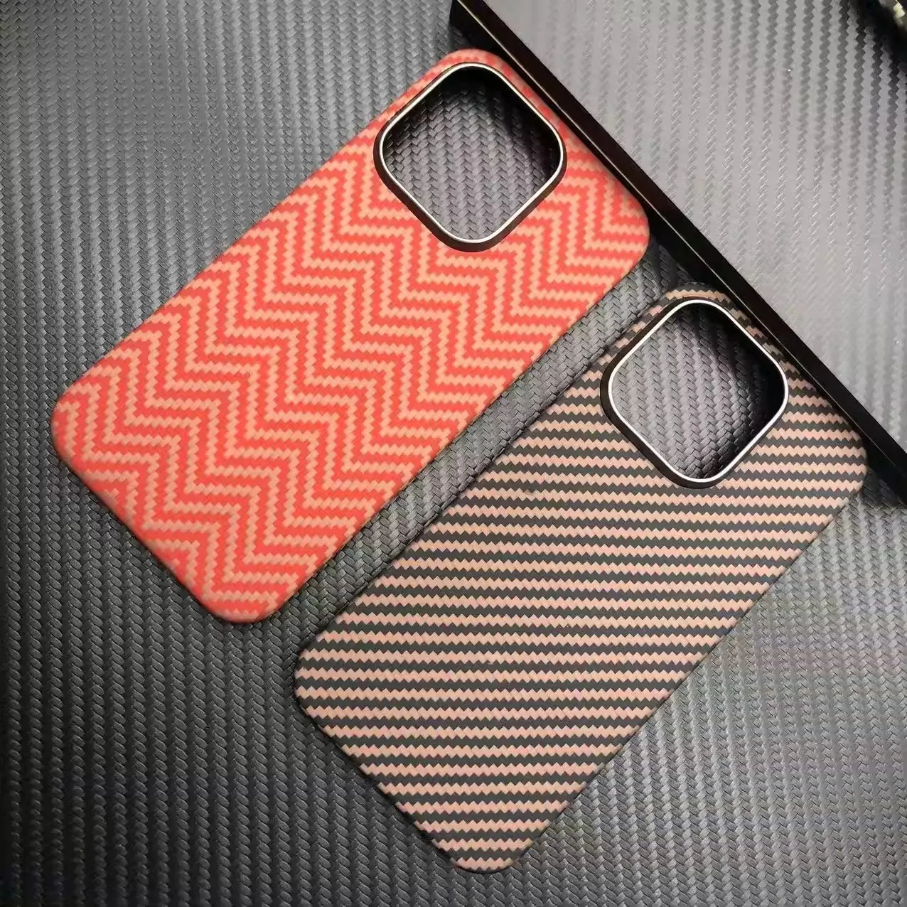 New Luxury Aramid Fiber Phone Case Slim Fit Real Carbon fiber Cover case for iPhone 16