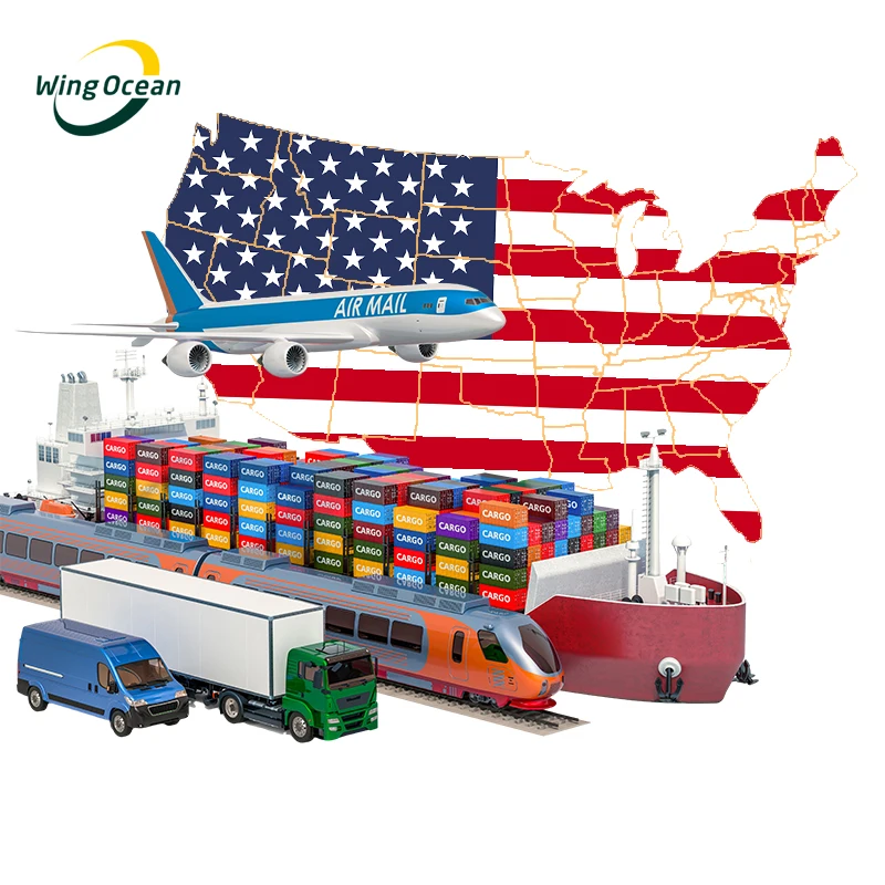 Worldwide Fast DDP Logistics Service Sea and Air Freight Forwarder Shipping Agent From China to USA Europe Ukraine