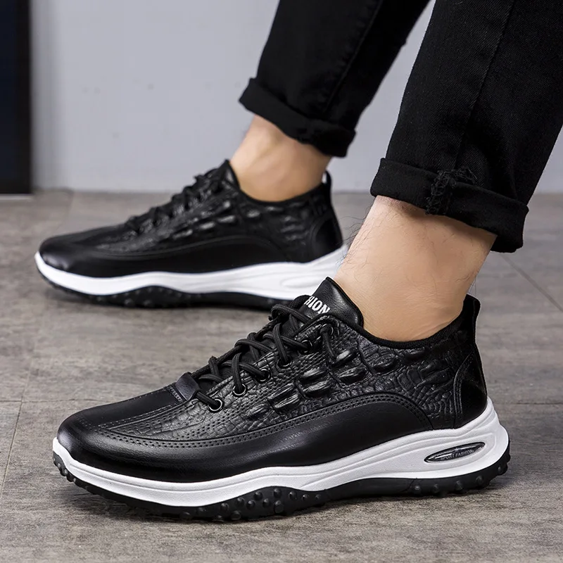 Simple Style Neutral Couple Daily Work Casual Male Tennis Sneakers Best Comfortable Casual Walking Shoes