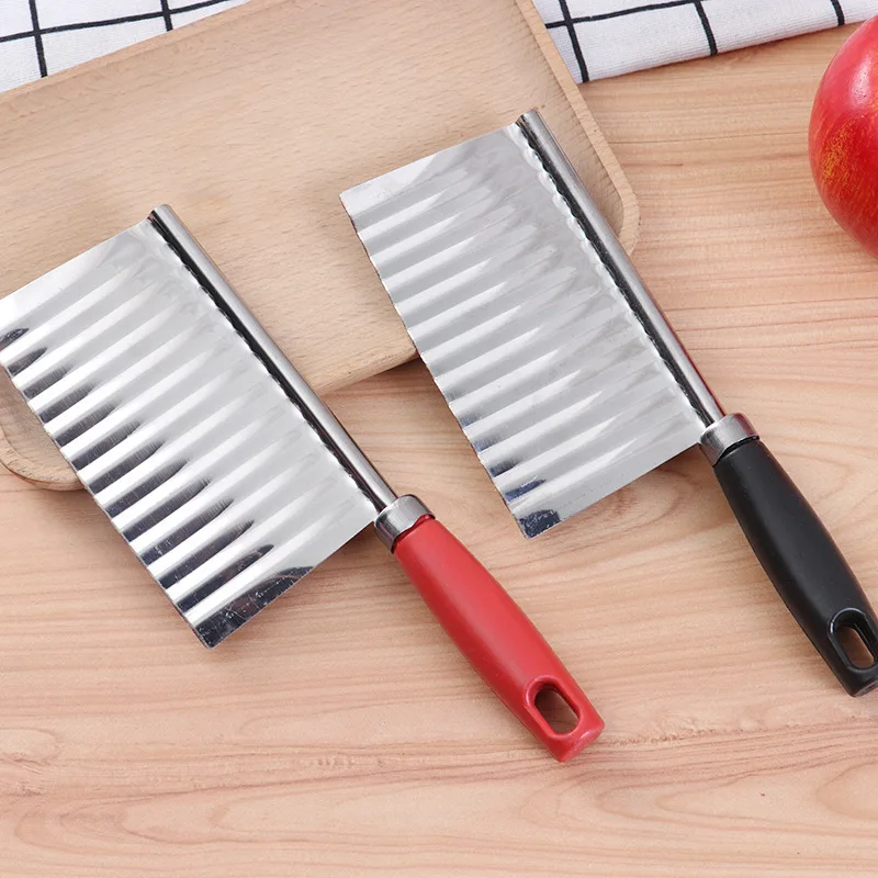 Dropship 1pc Wolf Tooth Knife; Multifunctional Potato Chips Cutter; Wave  Knife; Vegetable Potato Slicer; Fancy Potato Chips Cutting Artifact to Sell  Online at a Lower Price