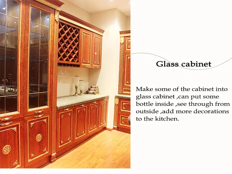 High Quality Wood Design Makers Vintage Wooden Kitchen