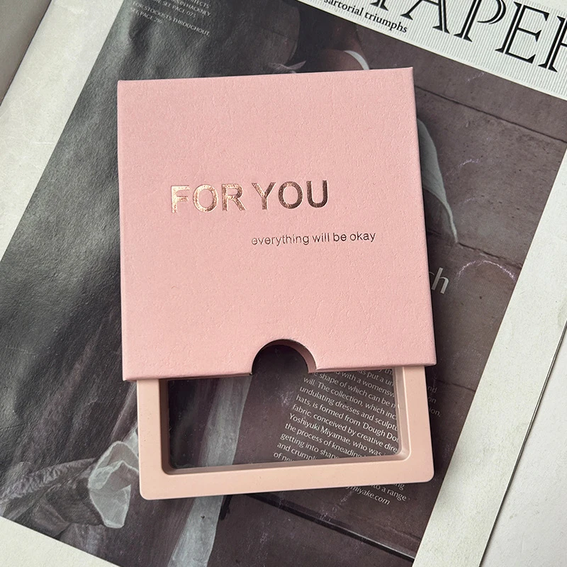 product custom logo luxury gold stamping nail packaging boxes printing personalized design jewelry ring earring product drawer paper box-3