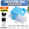 Desktop fish tank, blue, size L