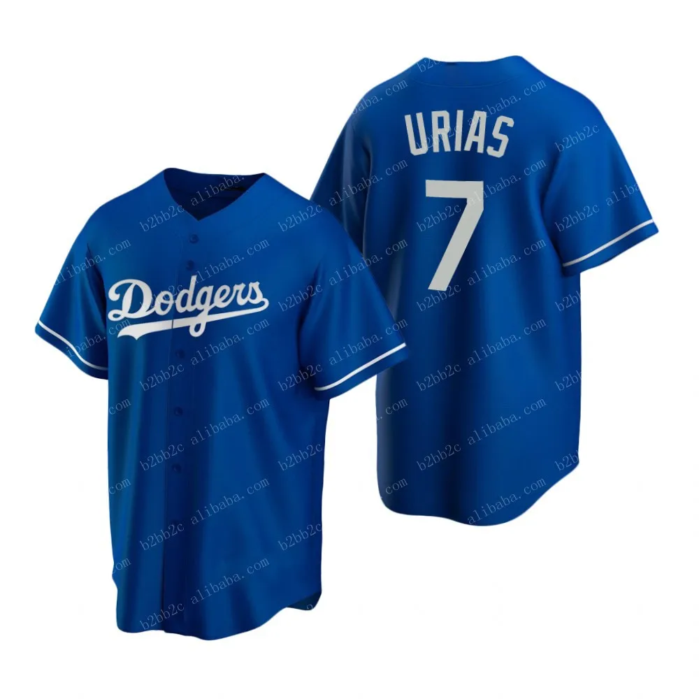 Men's Los Angeles Dodgers #7 Julio Urias Royal Blue Flexbase