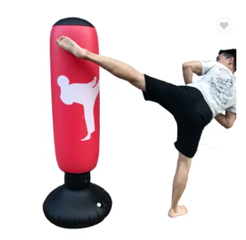 New Hot Customized PVC Free Standing Kids Training Inflatable Boxing Heavy Punching Bag & Sand Bag