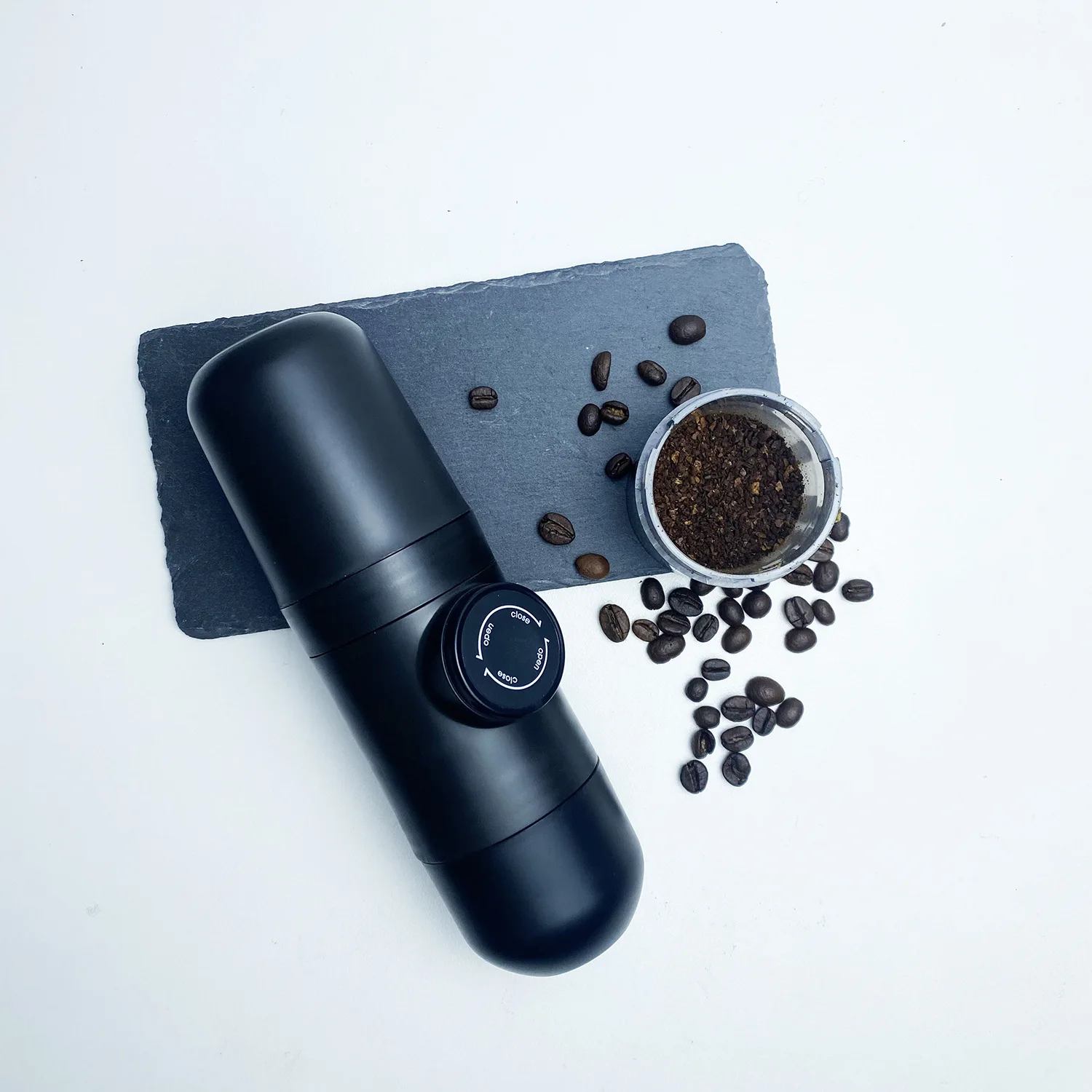 Portable Espresso Machine Compatible Capsules and Compatibles Hand Mini Coffee Maker