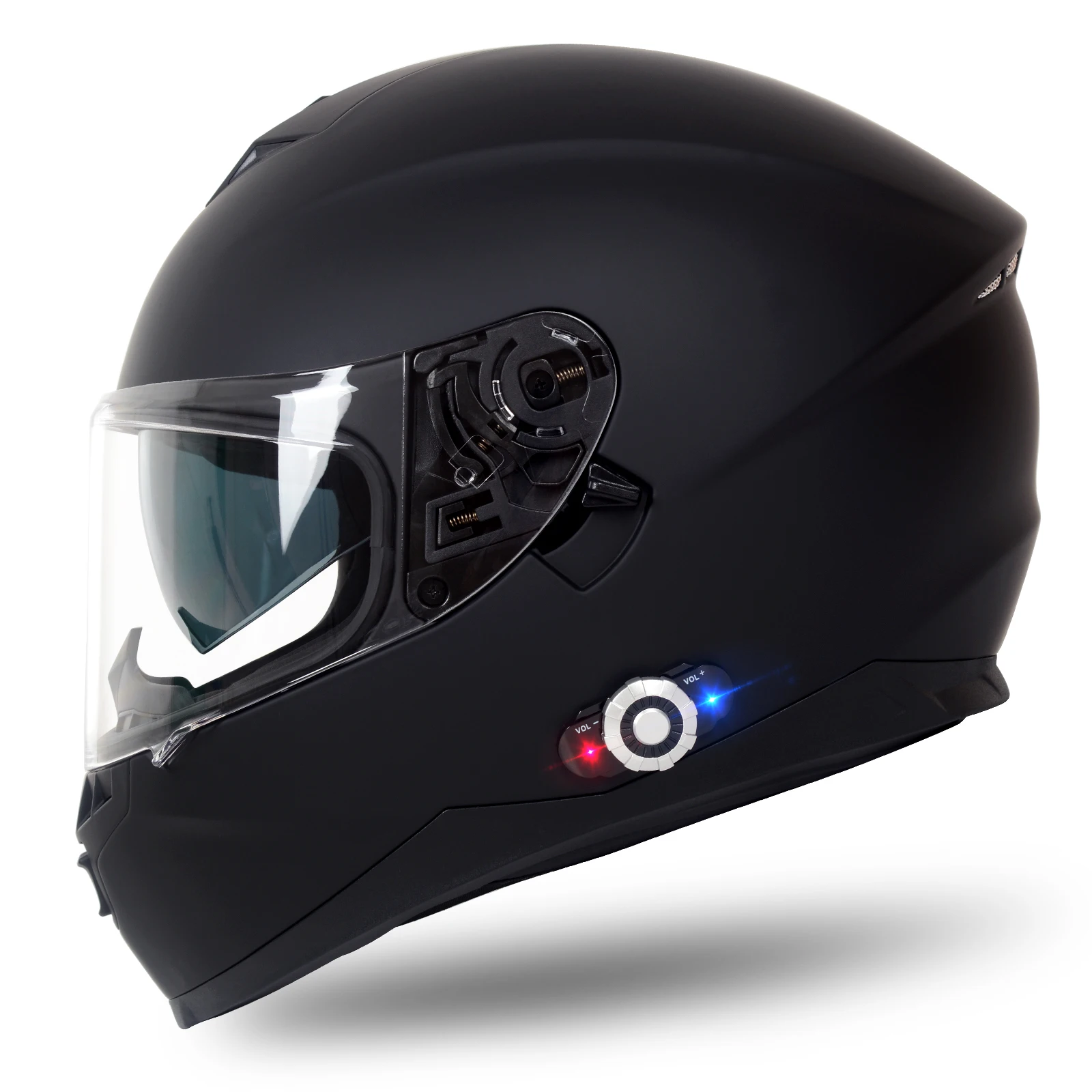 dot certified bluetooth motorcycle helmet Full Face Helmets Approved for Men Women Adults, Dual Visors Flip up Modular Bluetooth Integrated Motorcycle : Automotive all of which are removable and washable Flush Bluetooth Modular Motorcycle Helmets with