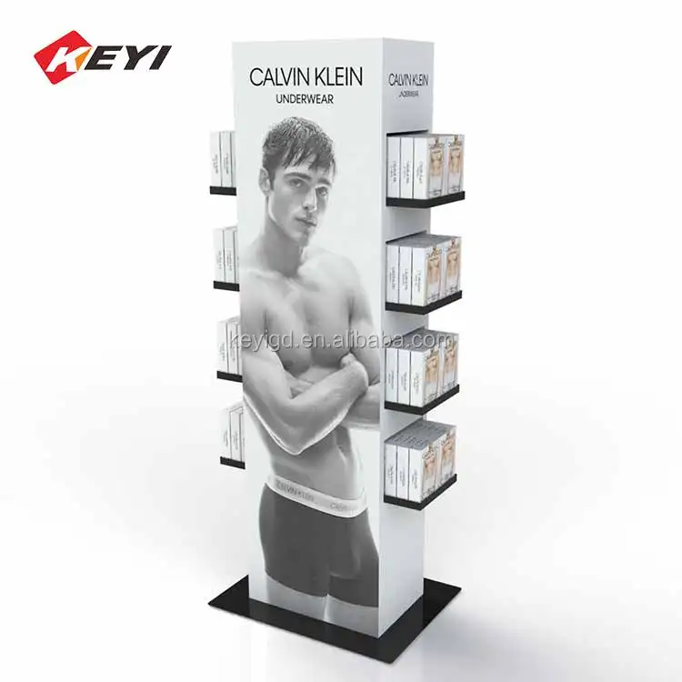 fashion freestanding men underwear display stand
