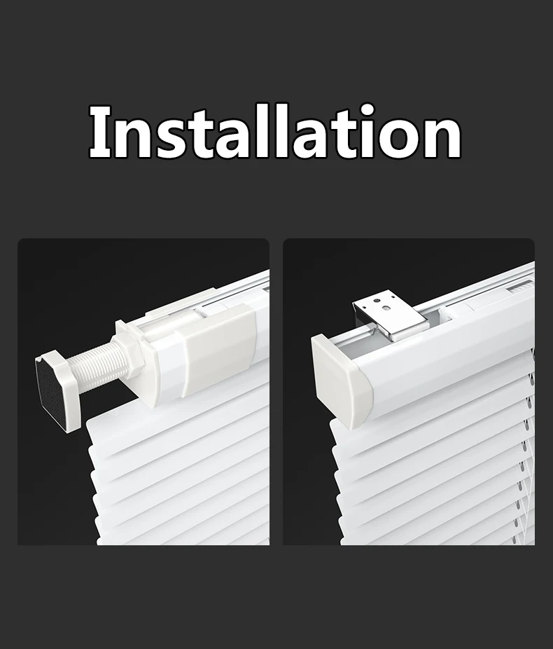 New Smart Window Roller Blind Blackout Shade Motorized Wifi Remote