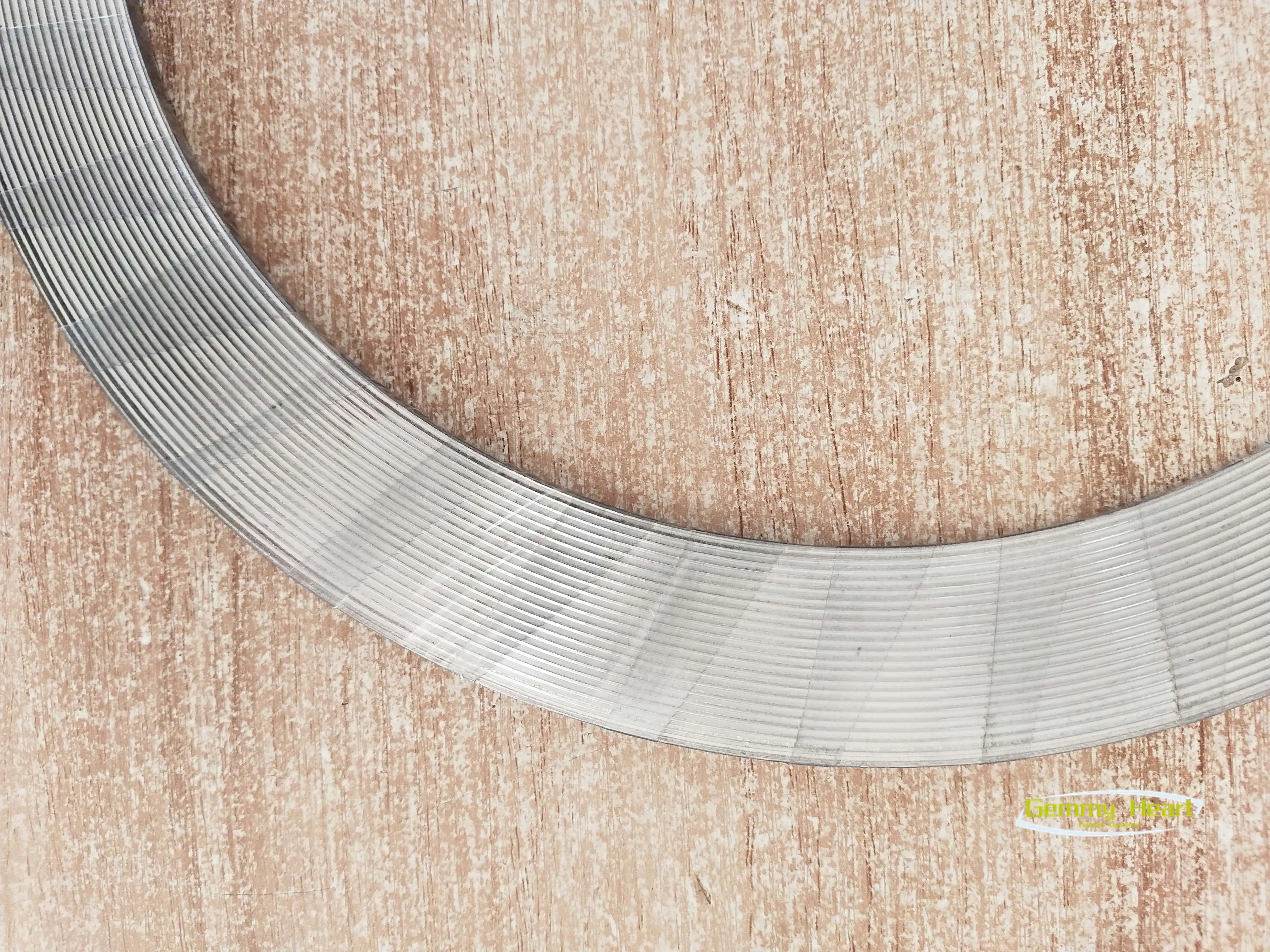 Metal Grooved Camprofile Gaskets Corrugated Gasket Asme B16.20 With