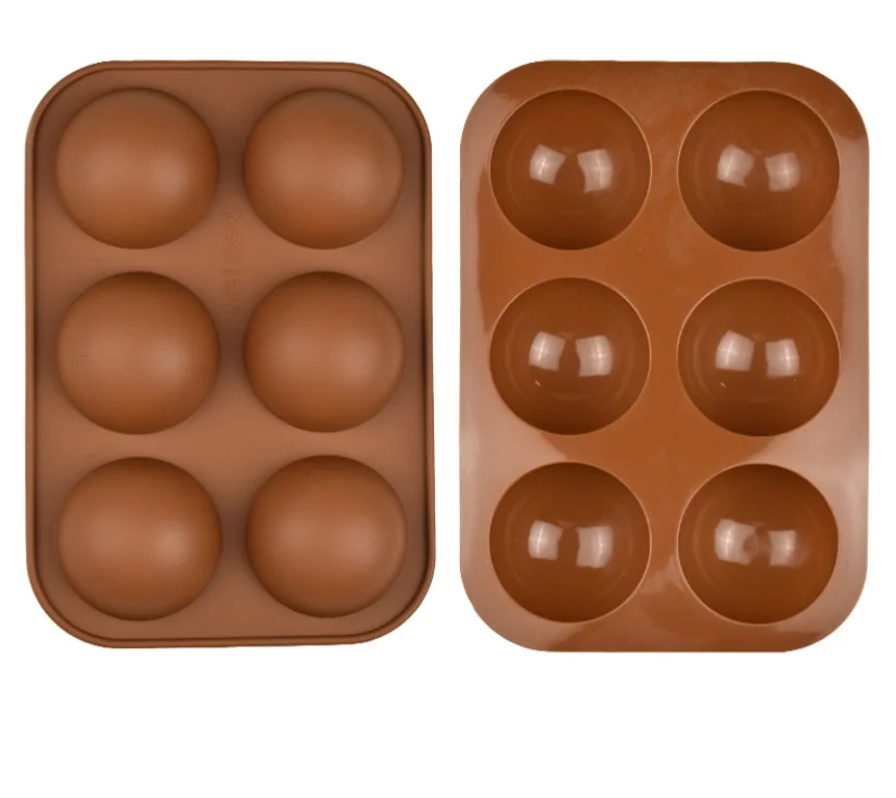 24 Holes Silicone Mold Semi-Sphere Round Chocolate Baking Cake Mould