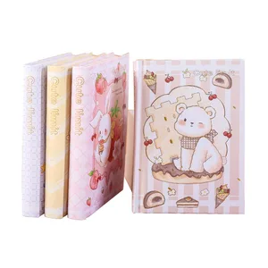 factory hot sale Stationery cute limit Delicate Student Diary Journal Gift Notebook with Lock