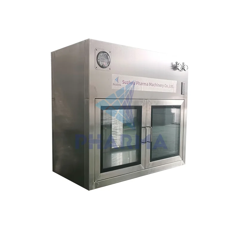 product-High efficiency laboratory interlocking stainless steel pass box-PHARMA-img-1